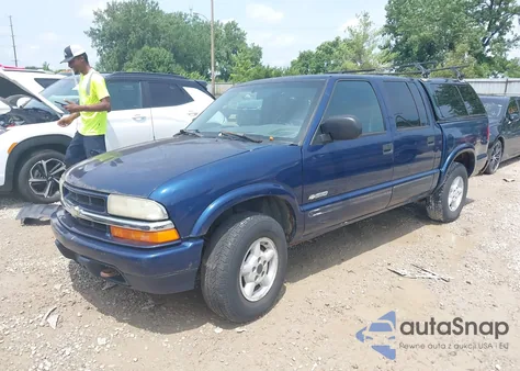 2004 Chevrolet S-10 Ls z USA, uszkodzony, nr VIN 1GCDT13X74K123389